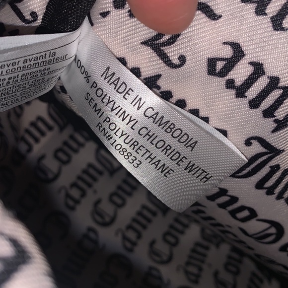 JUICY COUTURE GOTHIC STRIPE Backpack - Picture 12 of 13